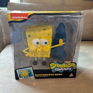 SpongeBob SquarePants Yellow and Blue Action Figure